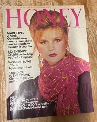 Vintage Honey Magazine-August 1981 Fashion for young people-VG - Изображение 1 из 3