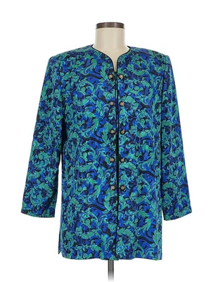 Blazer azul para mujer Leslie Fay 8 Foto 1 de 4