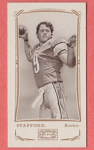 2009 Topps Mayo Mini #187 Matthew Stafford Rookie RC Detroit Lions arieti - Foto 1 di 2