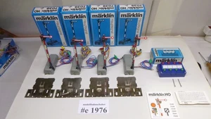 Märklin 7039/7072 H0 5 piezas señales y actuador, como nuevo de colección -#1976 - Imagen 1 de 16