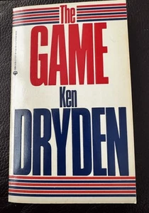 Ken Dryden "The Game" 1st edition PAPERBACK 1983 SIGNED NOT PERSONALIZED - Imagen 1 de 5