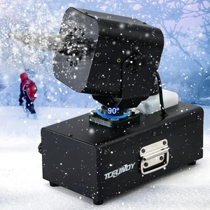 1200W Moving Head Snow Machine Stage Snowflake Maker Fake Snow Christmas Party - Picture 1 of 11
