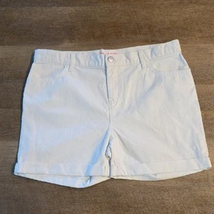 Childrens Place- White Jean Shorts- Size 16 - Picture 1 of 3