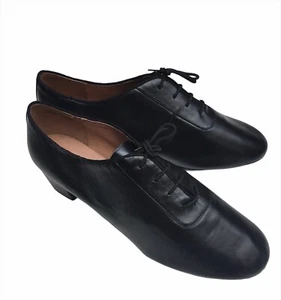 Angelo Luzio “Eli” Black Men's Professional Ballroom Shoes Style 180M Size 12.5B - Picture 1 of 8