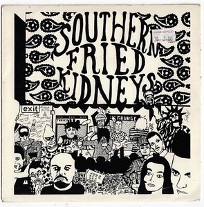 SOUTHERN FRIED KIDNEYS psychedelic clothes AUSSIE PIG LIKE  45rpm_1986 rare