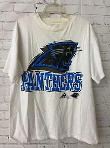 Camisa vintage Carolina Panthers 1993 talla L estampado en ápice - Imagen 1 de 11