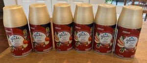 6 Glade Automatic Spray Refill Air Freshener Apple Cinnamon 6.2 oz - Picture 1 of 1