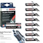 8 X Bosch Double Platinum Spark Plugs For 2014-2016 BMW 550I XDRIVE V8-4.4L