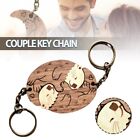 Otter Couple Keyring Matching Puzzles Keychain for Birthday Valentines Day