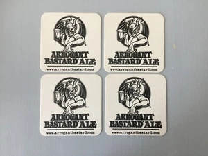 Stone Brewing Untersetzer 4er Set - Arrogant Bastard Ale San Diego Bier Bar Pub - Bild 1 von 4