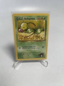 Erika's Bellsprout - 76/132 Gym Heroes Unlimited Common Pokemon - NM - Picture 1 of 7