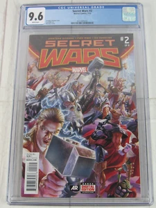 Secret Wars #2 CGC 9.6 WP July 2015 Marvel Comics 4251605016 - Picture 1 of 4