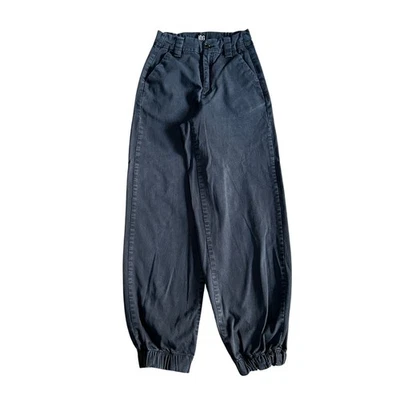 BDG 宽松慢跑裤女式 22x28 码黑色宽松高腰弹力标签 XS — 第 1/4 张图片