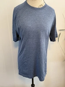 T-Shirt Lululemon Uomo M Metal Vent Tech Manica Corta Performance Maglietta Allenamento Palestra - Foto 1 di 7
