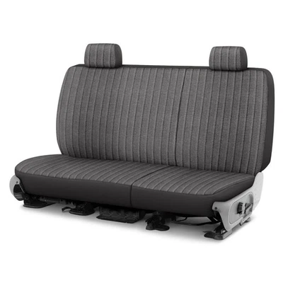 For Chevy Silverado 2500 HD 08-13 Duramax Tweed™ 2nd Row Charcoal Custom Seat Foto 1 de 2