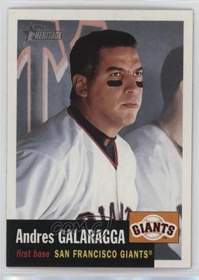 2002 Topps Heritage Andres Galarraga #81 - Image 1 of 2