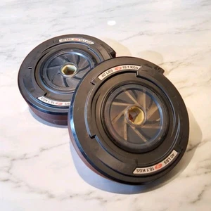 Set of 2 Bowflex Revolution 40lb Pre Stretch Weight Plates OEM 80 Pounds Total - Picture 1 of 3