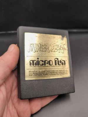 COLECO MINER 2049ER Bounty Bob 1982 USA (ROTTO APERTO E NON TESTATO VEDI FOTO) - Immagine 1 di 4