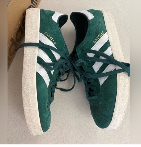 Scarpe Adidas verde foresta unisex M7 W8