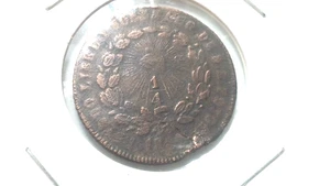1867 MEXIKO 1/4 ECHTE SAN LUIS POTOSI MÜNZE - Bild 1 von 2