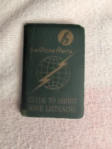 VINTAGE 1962 HALLICRAFTERS GUIDE TO SHORT WAVE LISTENING BOOKLET - Green - Zdjęcie 1 z 6