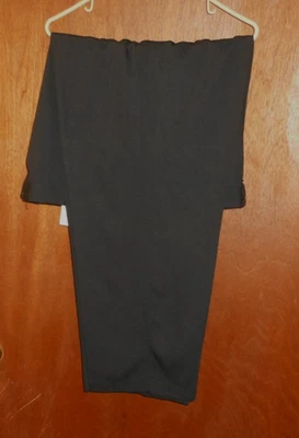Pantalones de vestir Alexander Lloyd para hombre negros plisados delanteros talla 44" W x 29" Ins. Foto 1 de 4