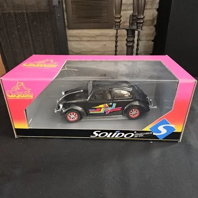 Solido escala 1/18 personalizado VW negro Volkswagen Bug Coccinelle Berline 8304 Foto 1 de 4