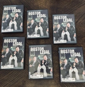 Boston Legal Season 2 Episodes 5 Through 27 6 Disc Set - Picture 1 of 5
