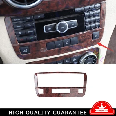 Panel de botones de interruptor de volumen de consola 1* para Mercedes-Benz GLK 2013-2015 madera de ágata Foto 1 de 4