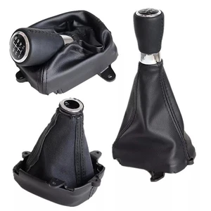 Look Black Gear Shift Knob Boot for For HONDA For ACCORD from 2008 2014 - Picture 1 of 12