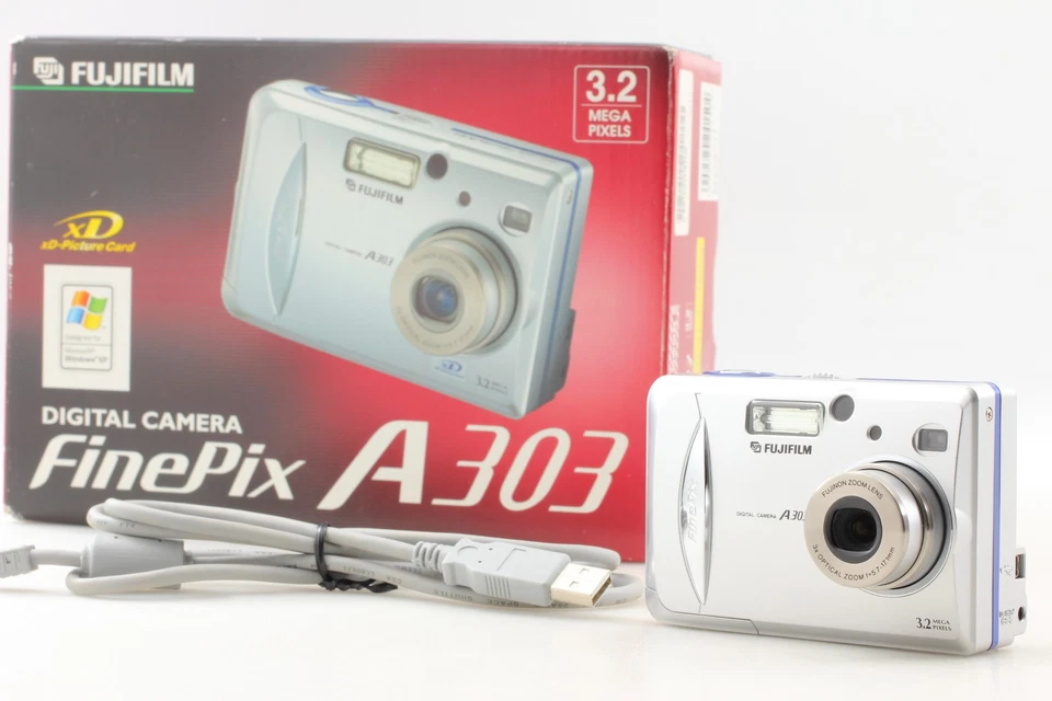 [Casi COMO NUEVA] Cámara digital Fujifilm FinePix A303 3,2 MP de JAPÓN Foto 1 de 4