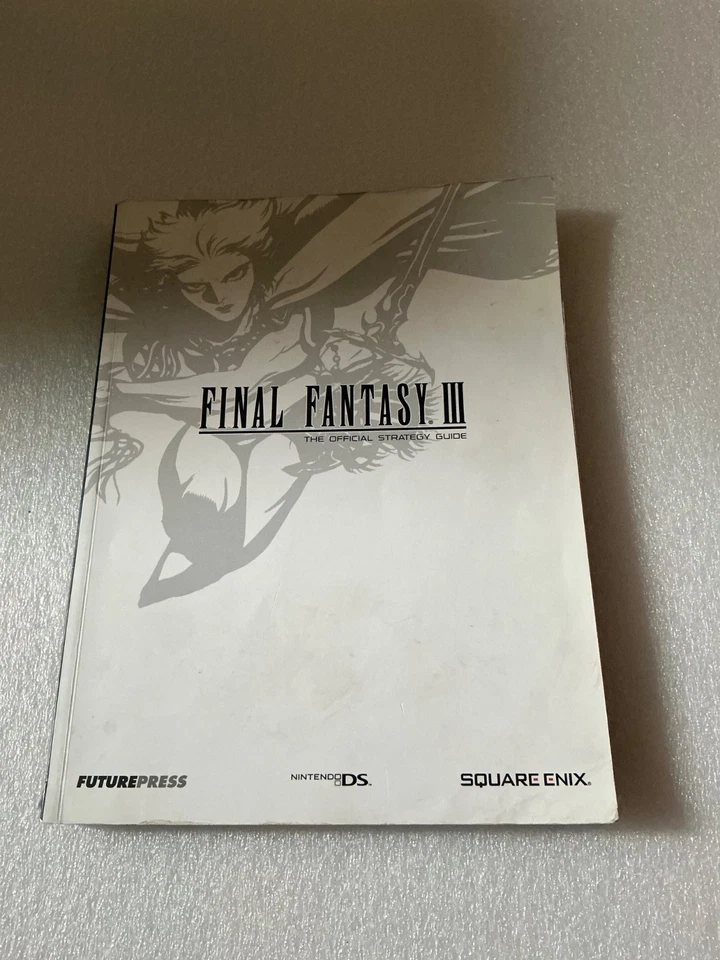 Final Fantasy III (3) Official Strategy Guide Future Press Paperback vgc rare - Image 1 of 4