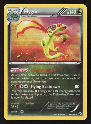 Flygon голографическая редкая границы пересечены 99/149 почти как новая - Изображение 1 из 2