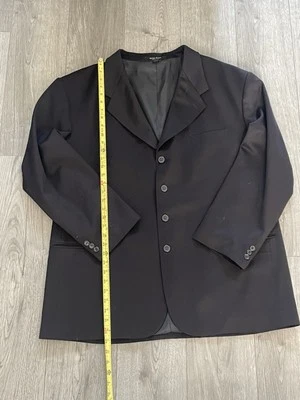 Куртка мужская Georgio Cosani для взрослых 50 л 100% шерсть черная одиночная - Изображение 1 из 4