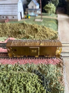 HO Overland Brass OMI-1202 Union Pacific CA-13 Caboose (Ex-RI). Unpainted. IOB. - Picture 1 of 9