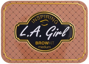 LA Girl Brow Kit Medium and Marvelous Inspiring Brow Palette With Tweezer - Picture 1 of 2