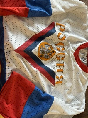 CAMISETA DE HOCKEY RUSA SERGEI FEDEROV #91 TALLA GRANDE ENVÍO GRATUITO Foto 1 de 4