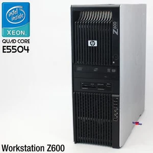 HP Z600 WORKSTATION INTEL QUAD CORE XEON E5504 COMPUTER PC 16GB DDR3 WINDOWS XP - Bild 1 von 8