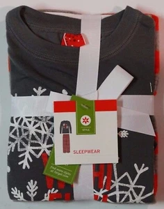 Kids Holiday Pajamas set 2 Piece OH WHAT FUN Christmas Sleepwear Unisex Size 5 - Picture 1 of 5