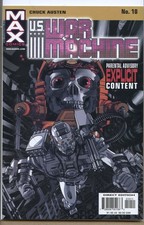 US War Machine 2001 series # 10 very fine comic book