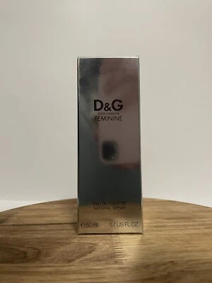 女性 Dolce & Gabbana 淡香水淡香水 1.7 盎司 50 毫升复古稀有密封全新带盒 — 第 1/4 张图片