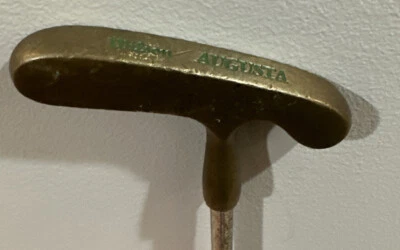 Wilson Augusta 2-Way Right or Left Handed Brass Blade Putter 35” Golf Pride grip - Image 1 of 4