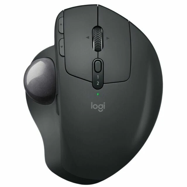 Logitech 910-005180 MX Ergo Wireless Trackball Mouse - Black