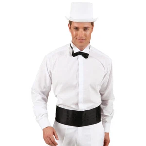 Herren-Frackhemd mit Stehkragen - Bild 1 von 4