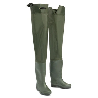 Dirt Boot® Nylon Thigh Hip Waders 100% Wasserdicht Fliegen Friedfischangeln Muck Wader