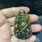 Old Chinese Natural Hetian Jade Hand-carved Exquisite  Pendants , Snuff Bottle