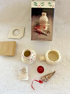 Lámpara porta popurrí de incienso vela votiva vintage "The Love Mug" 1987 - Imagen 1 de 18