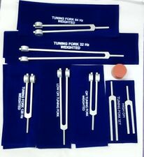 7p set-3 Otto + Low+Mid+High Om Tuning forks +Activator+Pouches Weighted Tuners