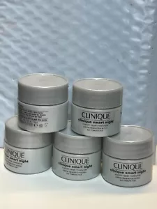 5 X CLINIQUE SMART NIGHT CREMA HIDRATANTE REPARACIÓN PERSONALIZADA - COMBINACIÓN SECA - 0,5X4 - Imagen 1 de 1