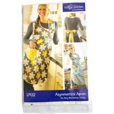Padrão de costura Indygo Junction "Avental assimétrico" IJ932 por Amy Barickman  - Imagem 1 de 4
